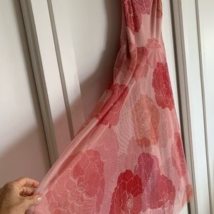 BCBG pink tones dress